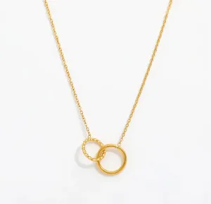 ÉSS Friendship Link Necklace- Gold