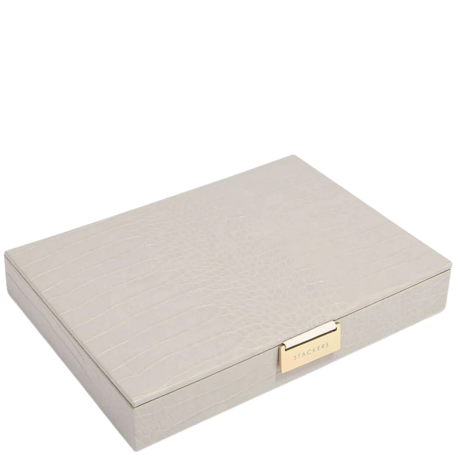Stackers Classic Jewellery Box (Lid) - Putty Croc