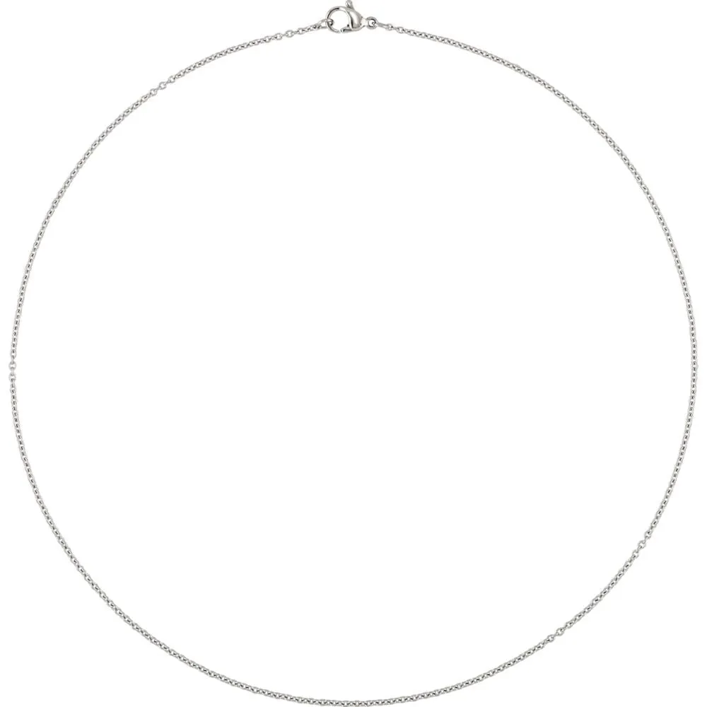 Stainless Steel 1.5mm Cable 16" Chain