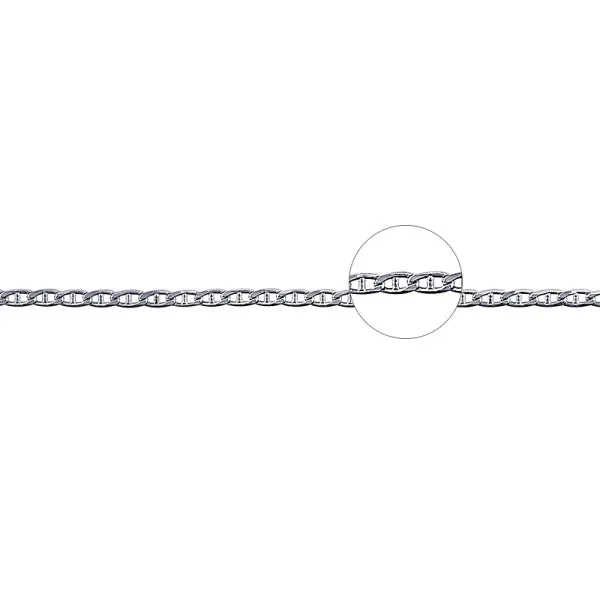 Sterling Silver Bevilled Anchor Chain