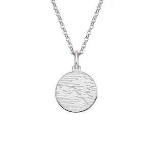 Sterling Silver Mountain Necklace