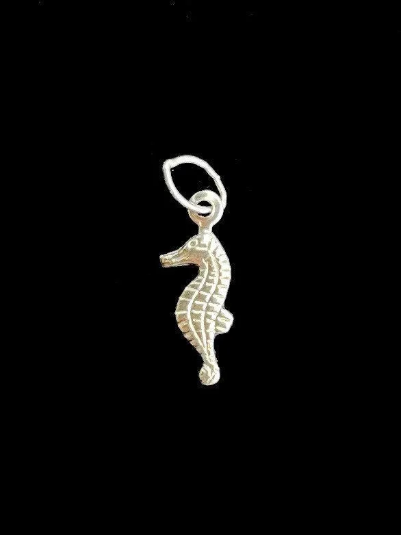 Sterling Silver Seahorse Charm