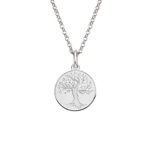 Sterling Silver Strong Roots Tree of Life Necklace