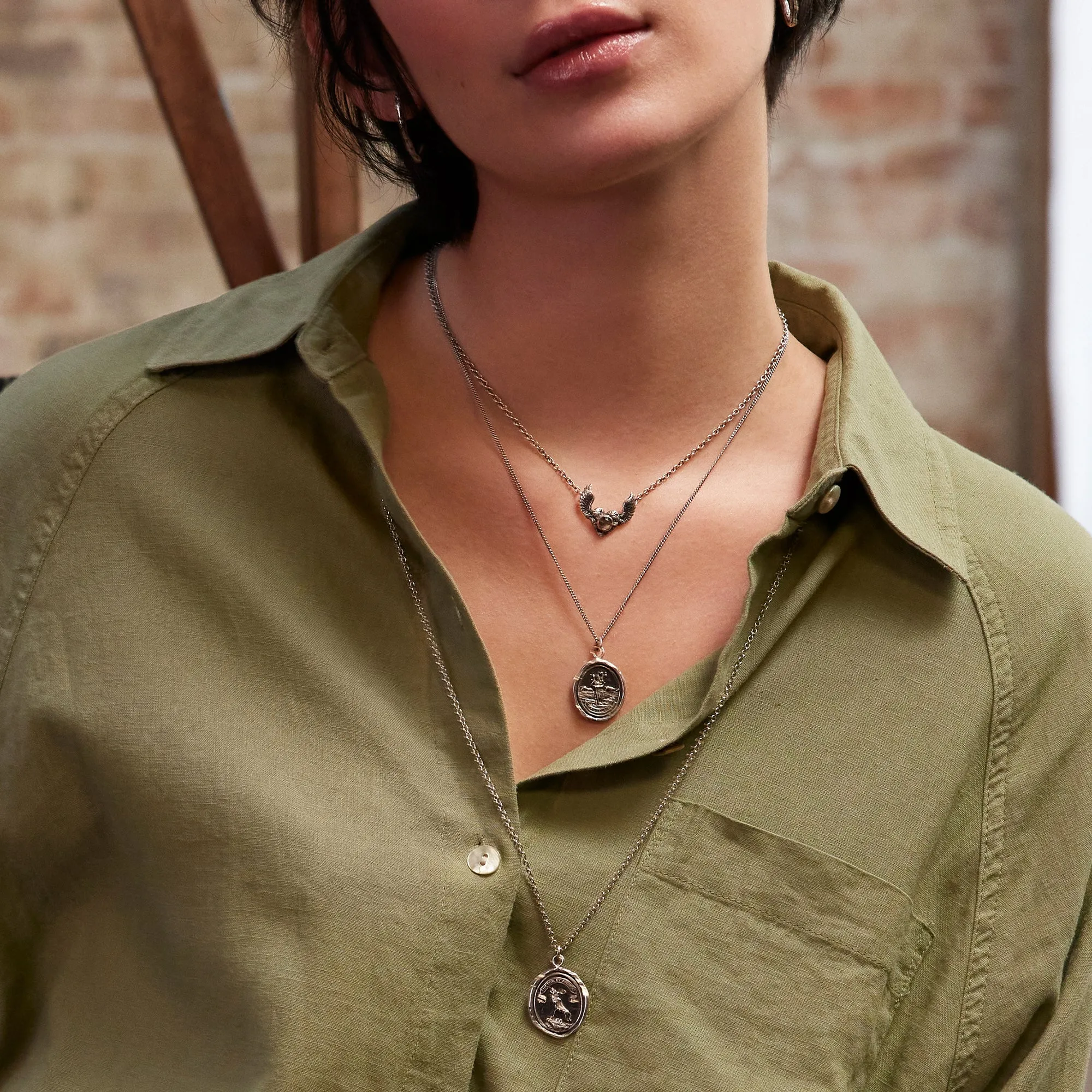Struggle & Emerge Talisman Necklace