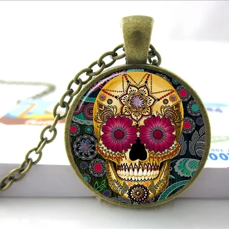 Sugar Skull Necklace