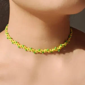 Sunflower Necklace