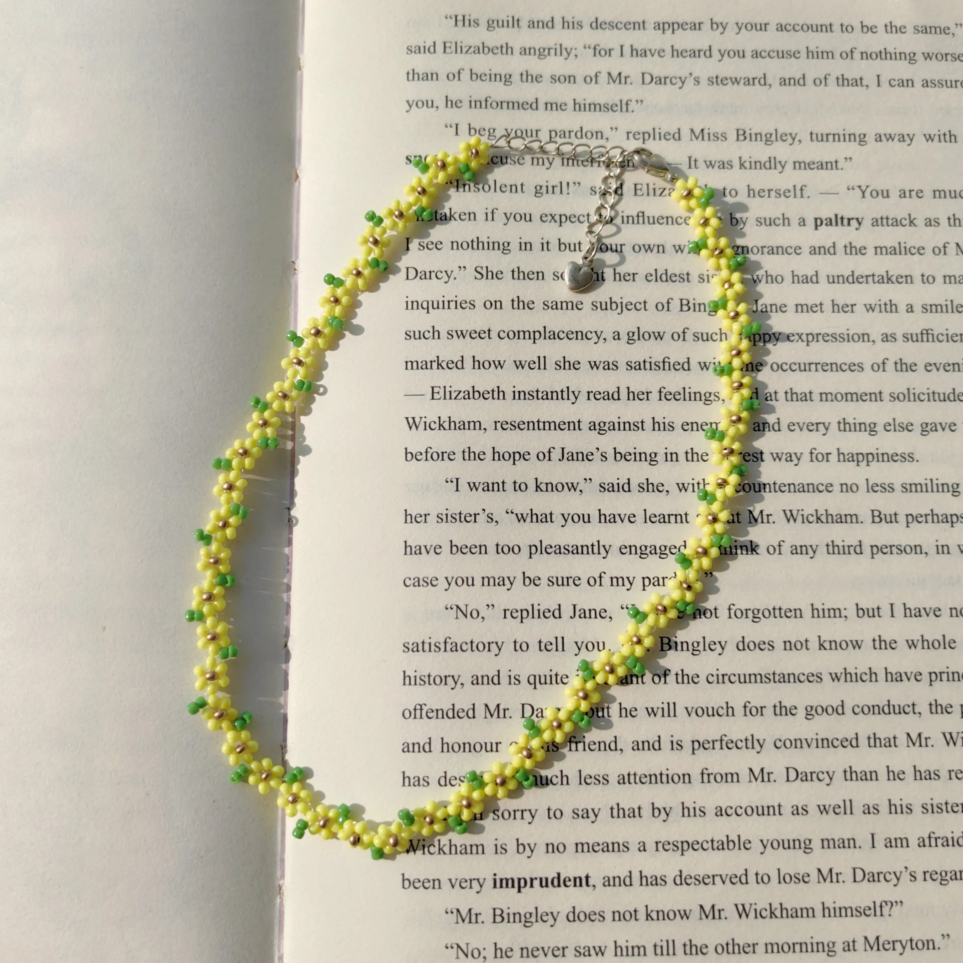 Sunflower Necklace