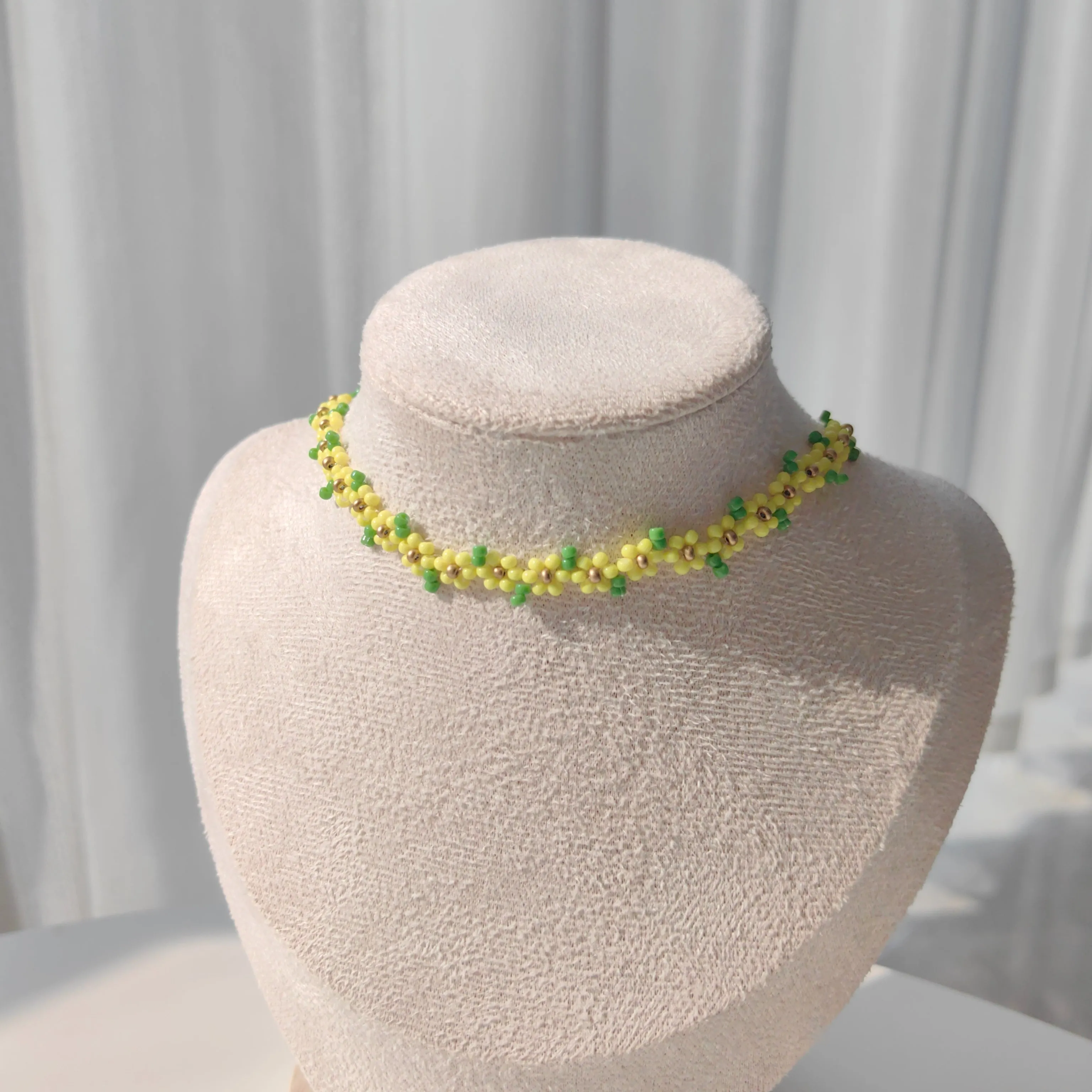 Sunflower Necklace