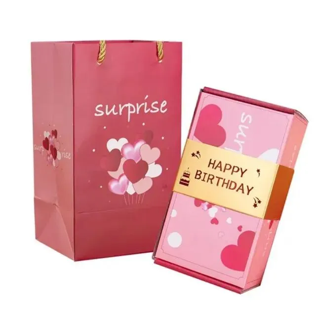 Surprise Box Gift Box¡ªCreating The Most Surprising Gift Gift Surprise Bounce Box Creative Bounce Box Diy Folding Paper Box