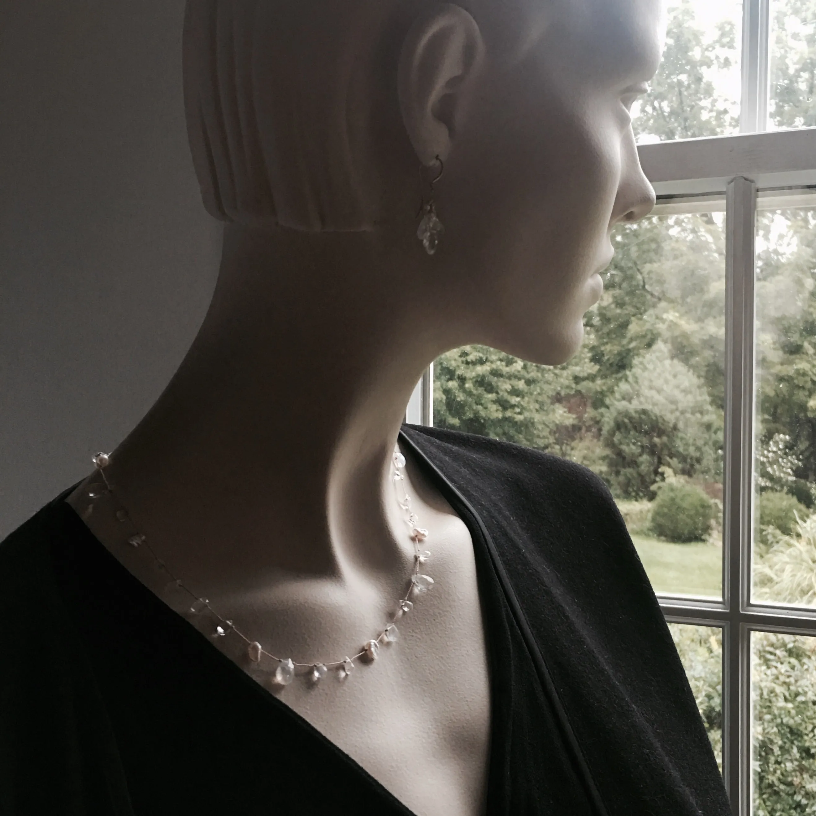 The Floating Mixed Gemstone Necklace - Ethereal Mix