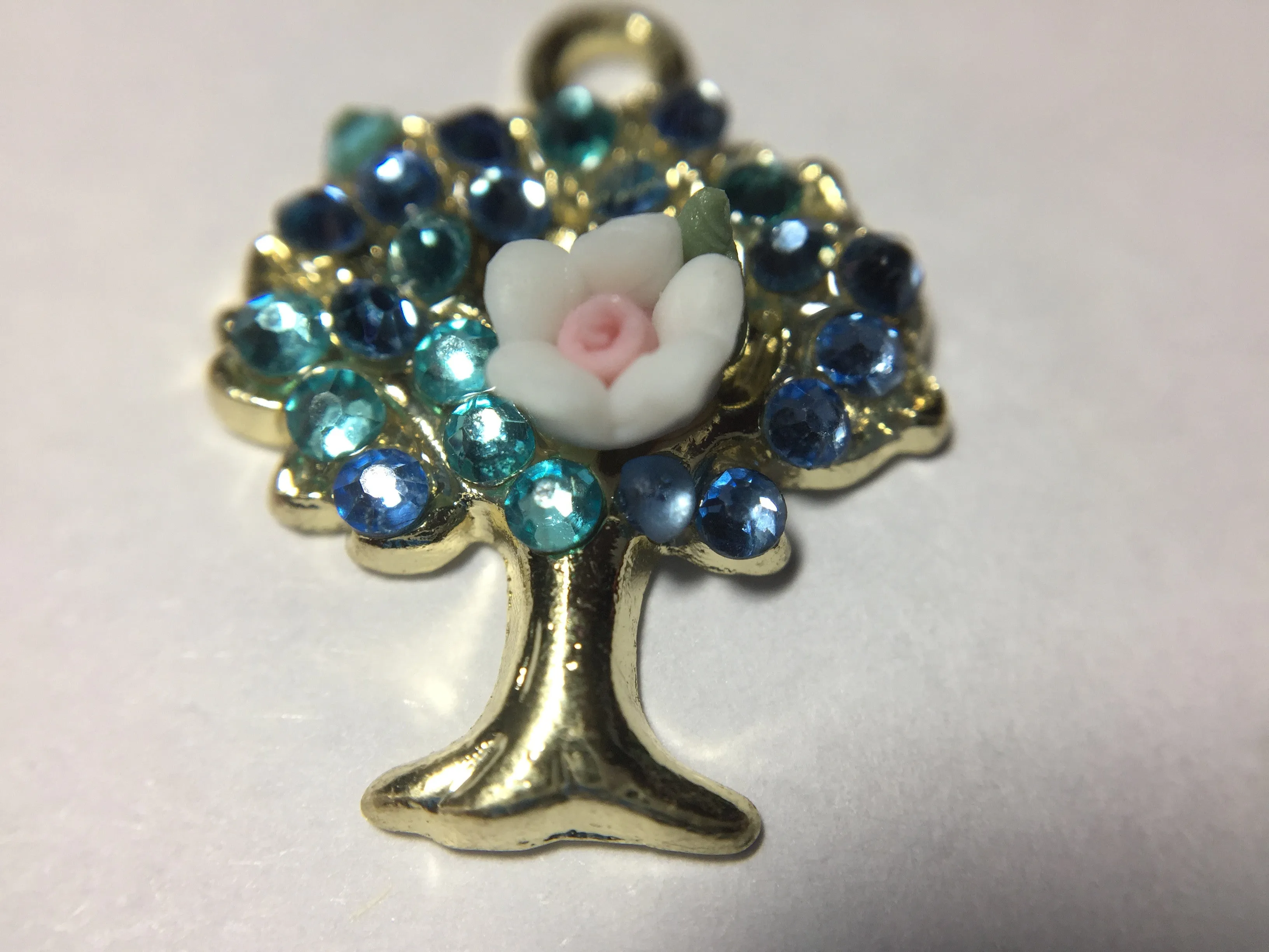 THE GIVING TREE - 1 PIECE ENAMEL JEWELRY, DIY CHARM PENDANTS