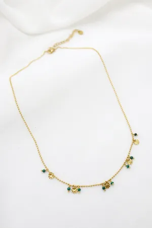 The Green Semi Precious Stone Necklace