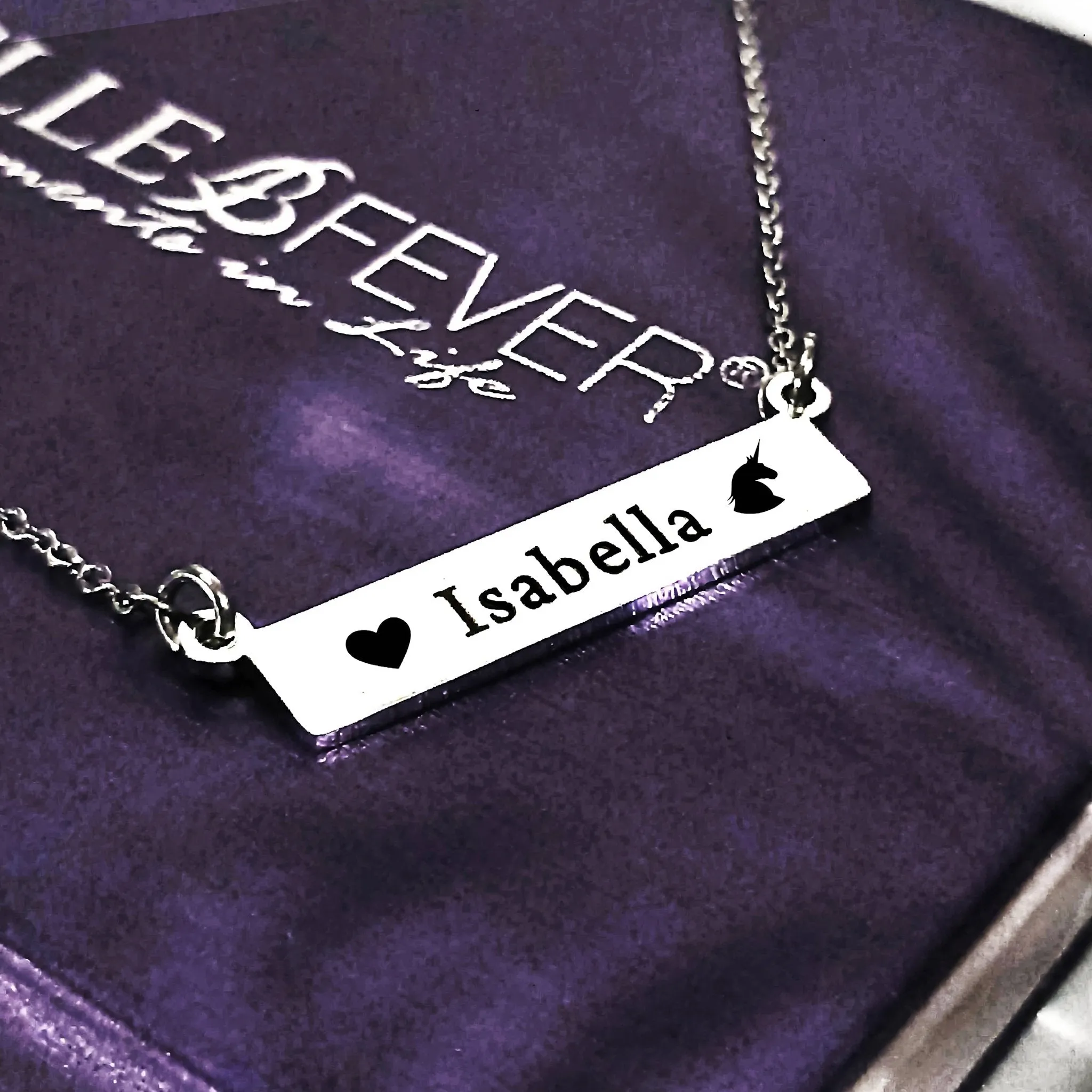 The Jess Name Bar Necklace
