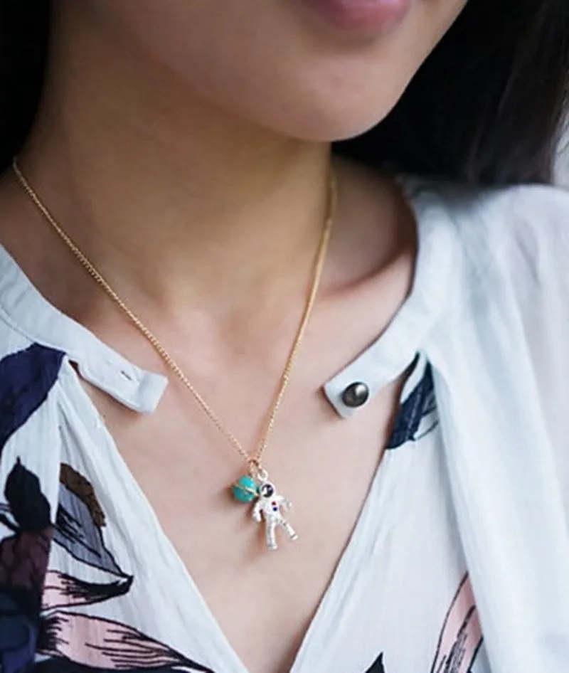 The Spaceman Necklace