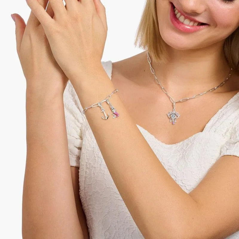 Thomas Sabo Charm Pendant - Anchor with Zirconia