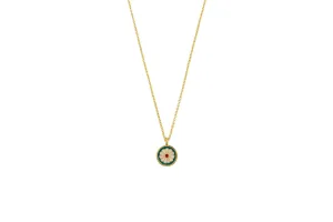 Tiger Tree | Centre Flower Necklace
