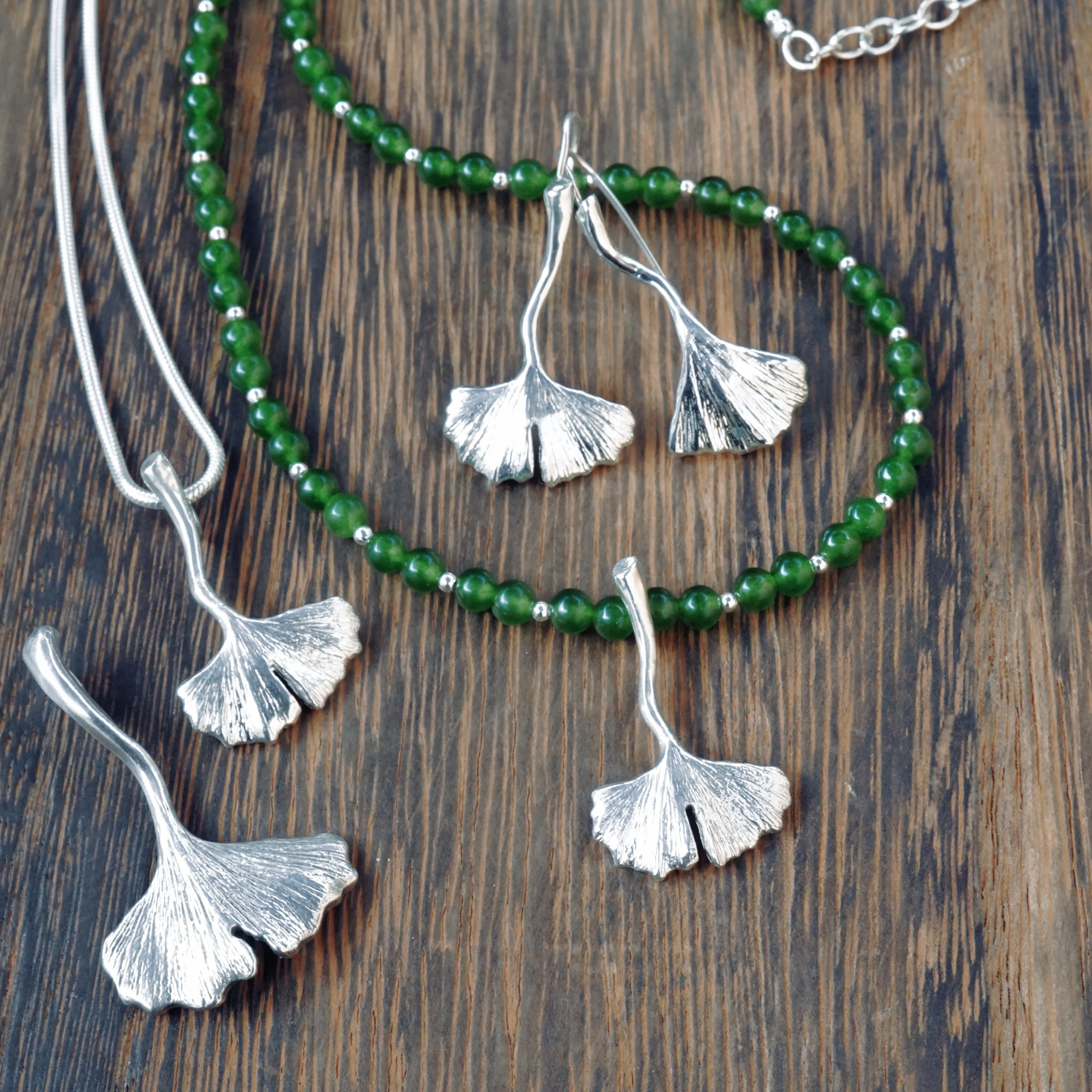 Tim & Mabel Ginkgo Pendant