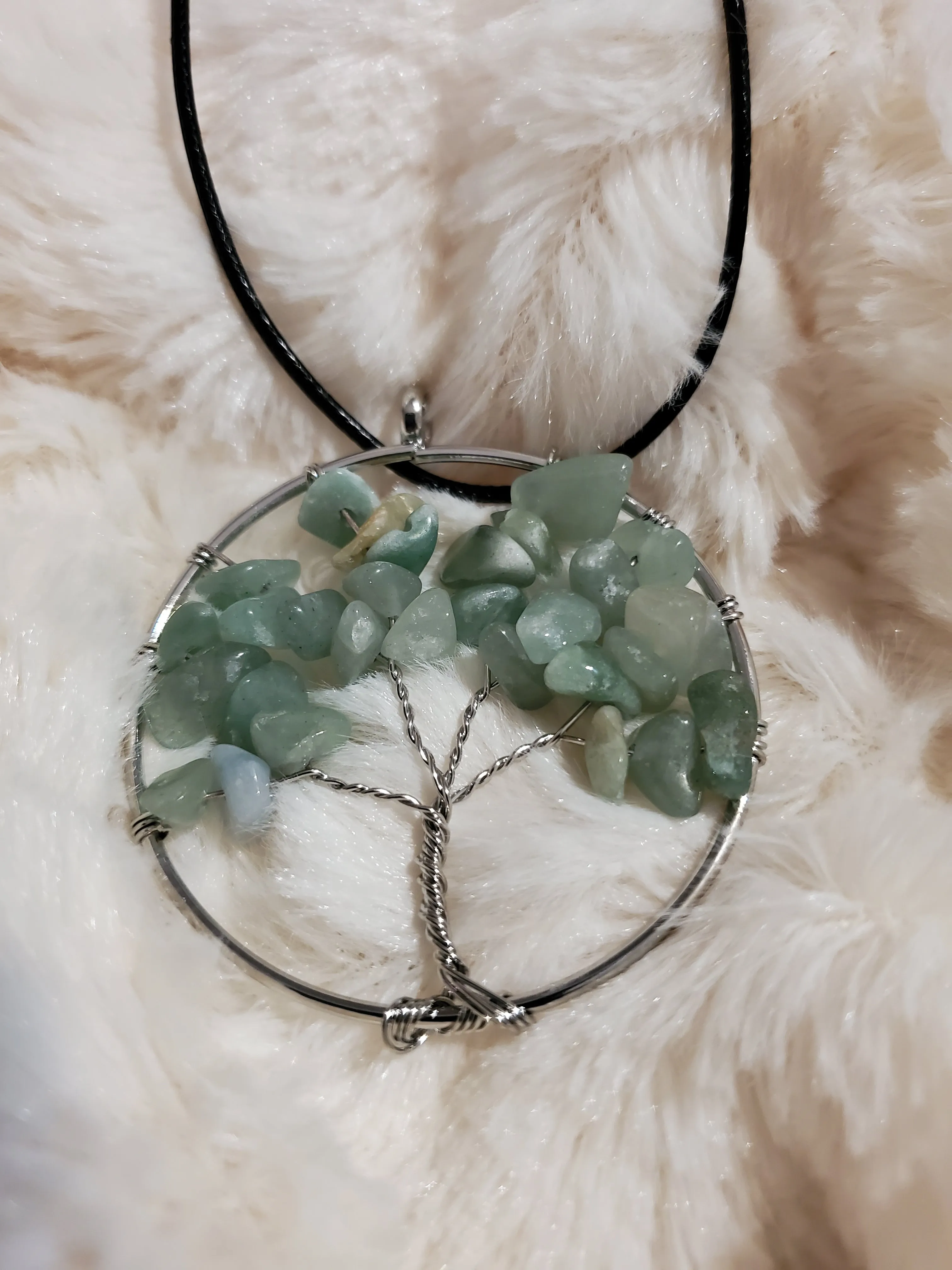 Tree Of Life circle necklace