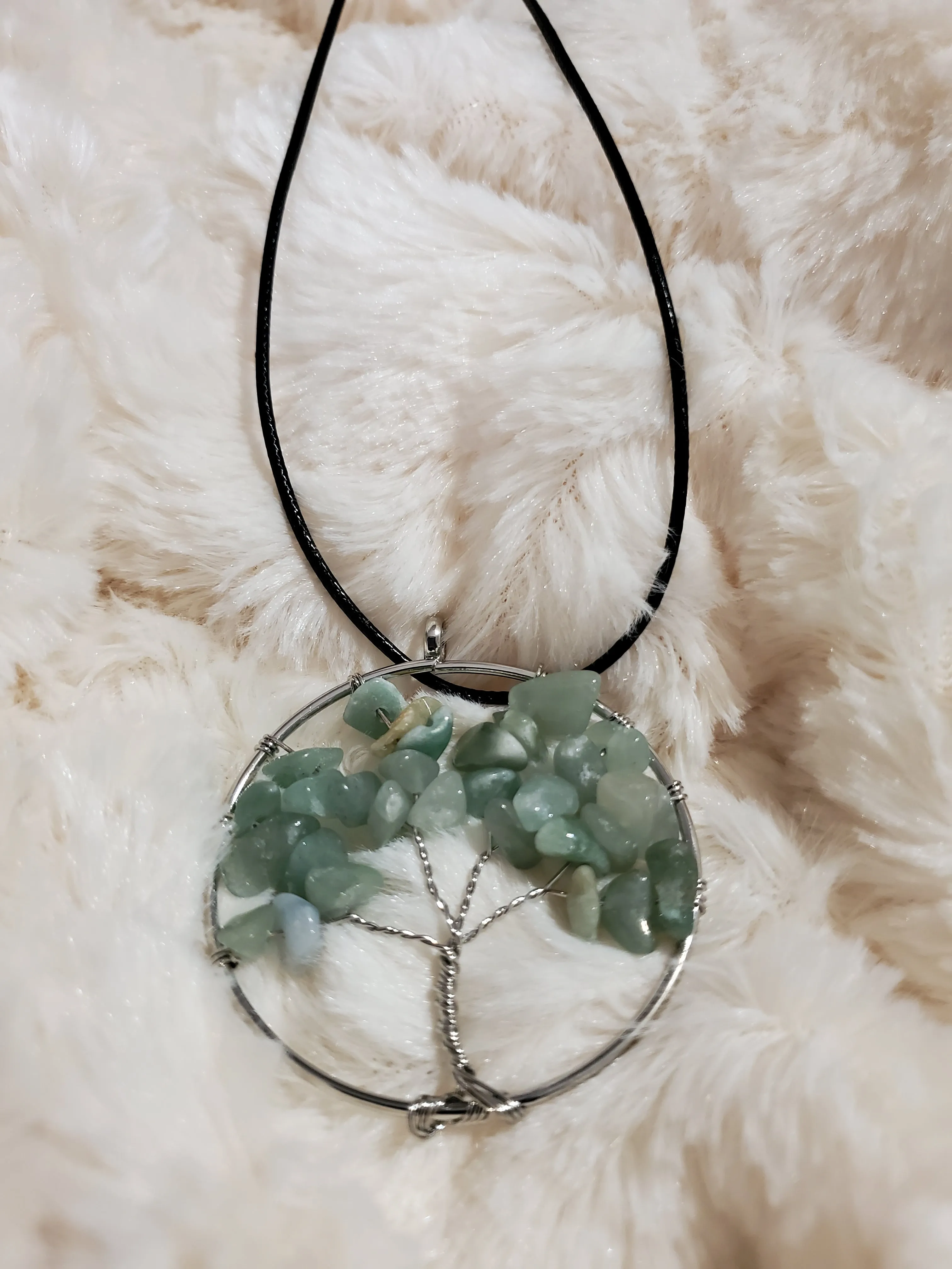 Tree Of Life circle necklace
