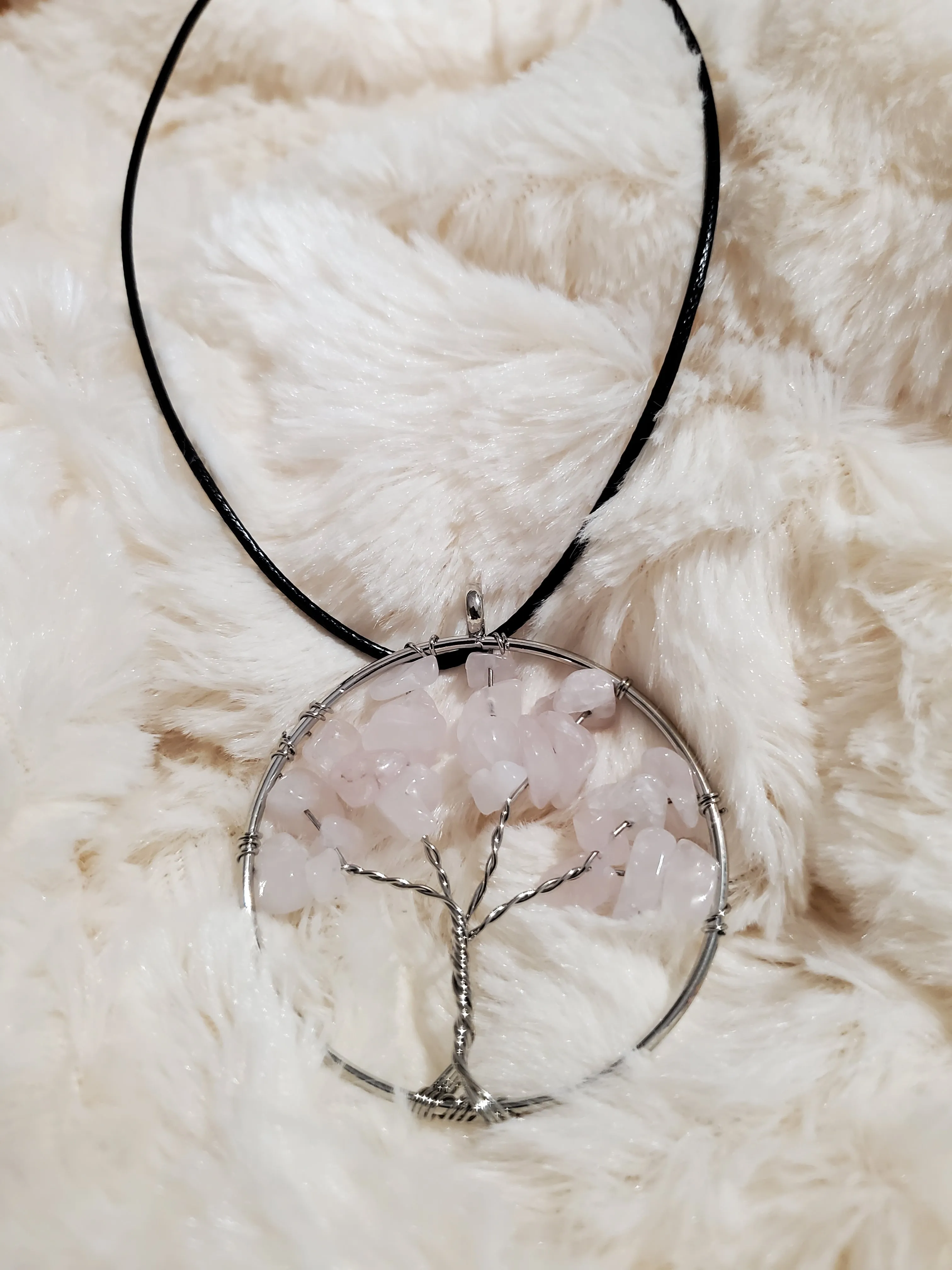 Tree Of Life circle necklace