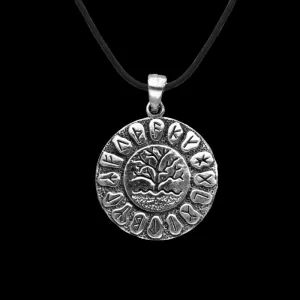 Tree of Life Nordic Sterling Silver Pendant