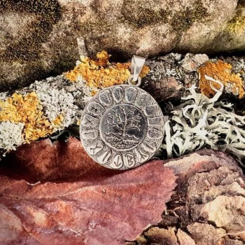 Tree of Life Nordic Sterling Silver Pendant