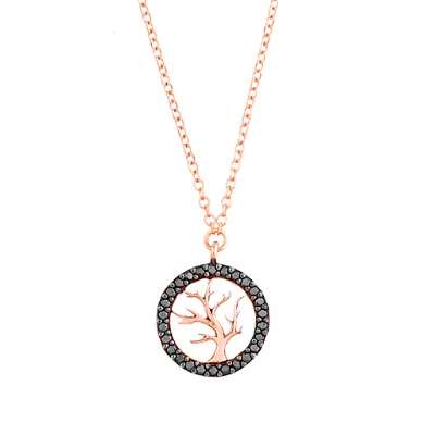 Tree of Life Open Necklace