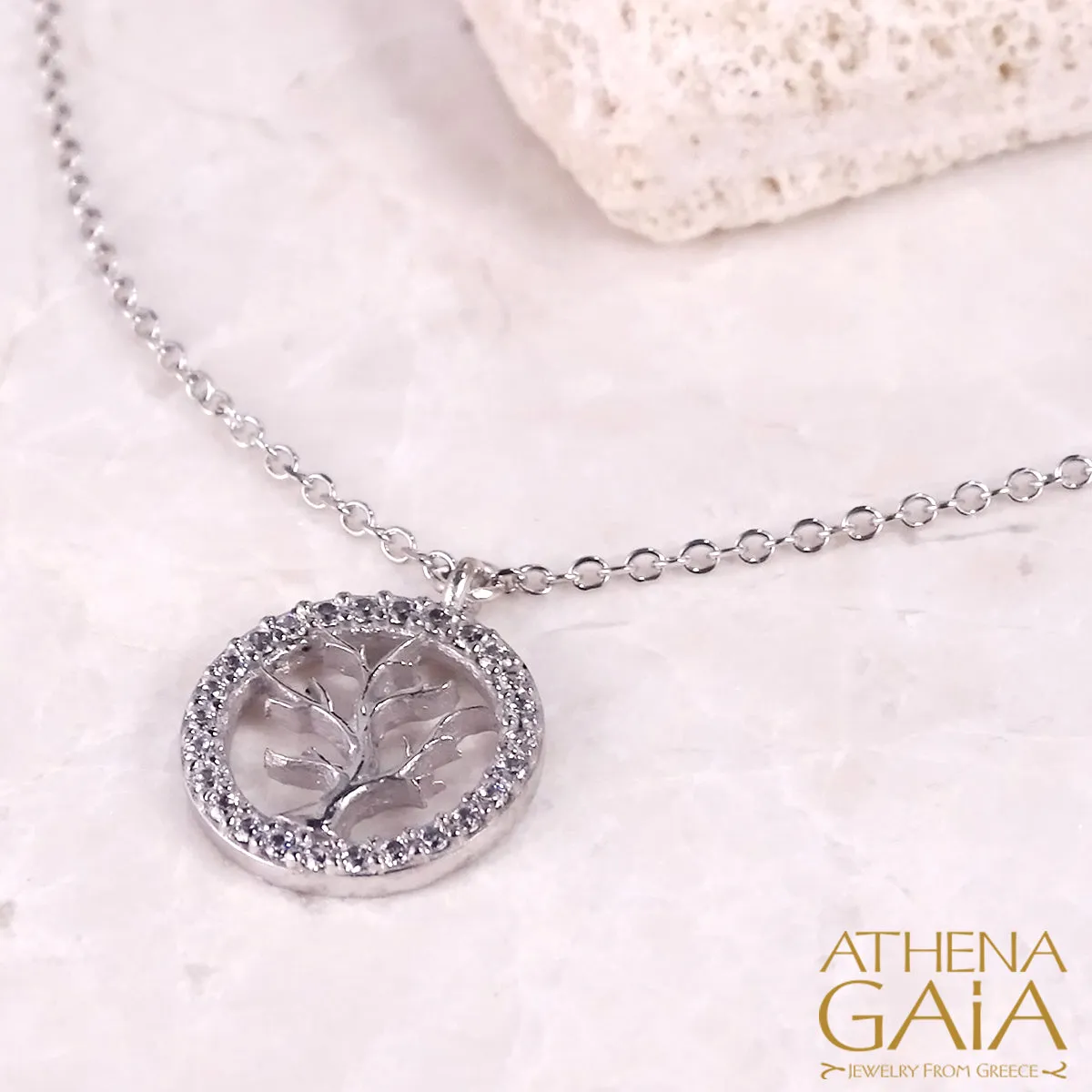 Tree of Life Open Necklace