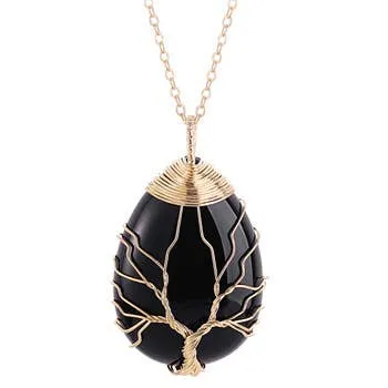 Tree of Life Wire Wrapped Necklace