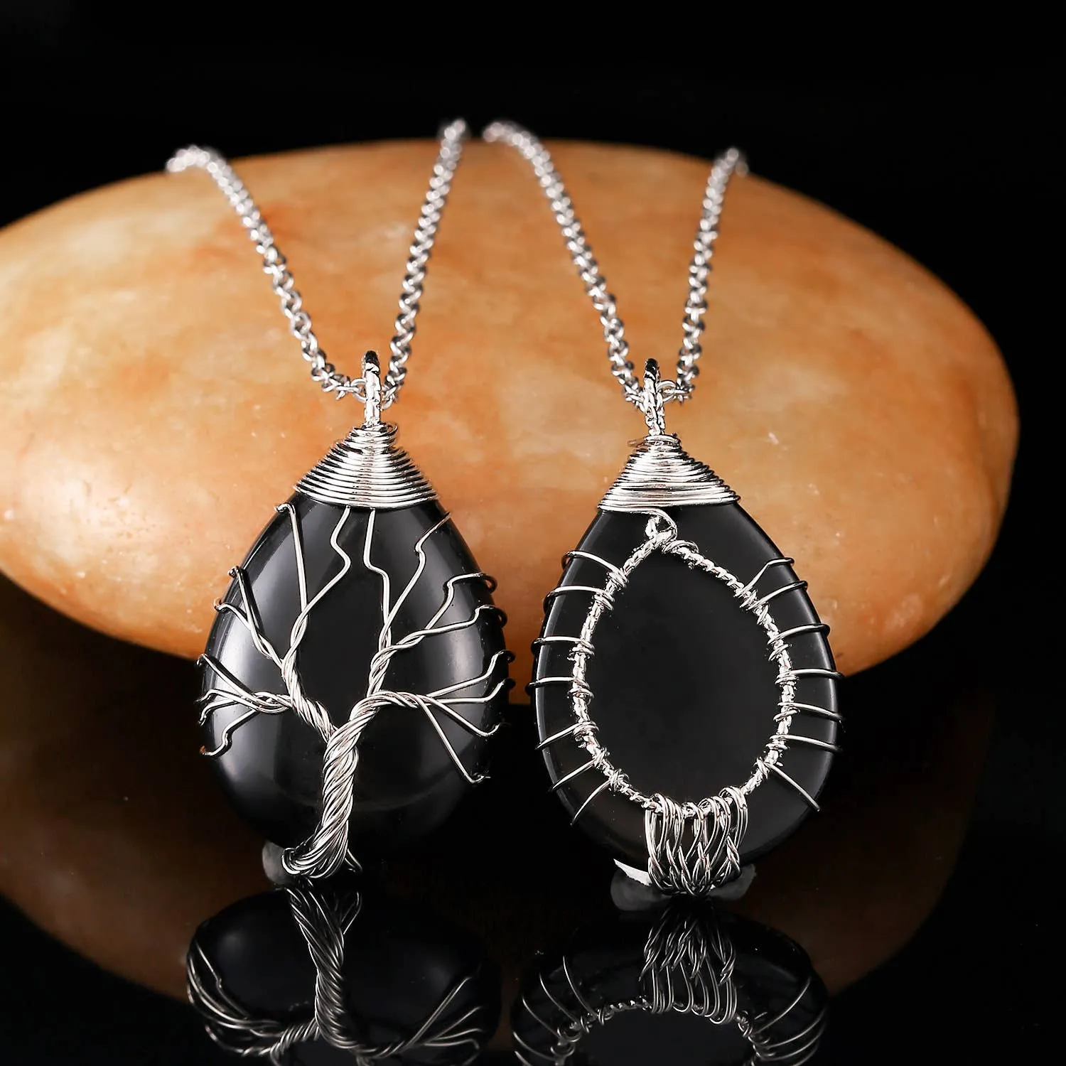 Tree of Life Wire Wrapped Necklace