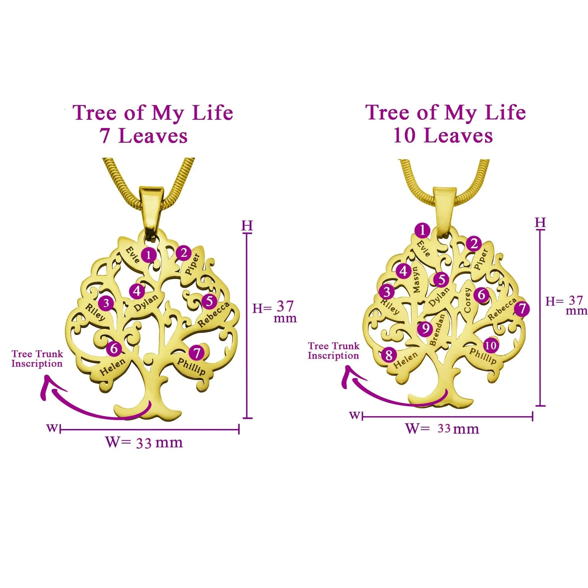 Tree of My Life Necklace
