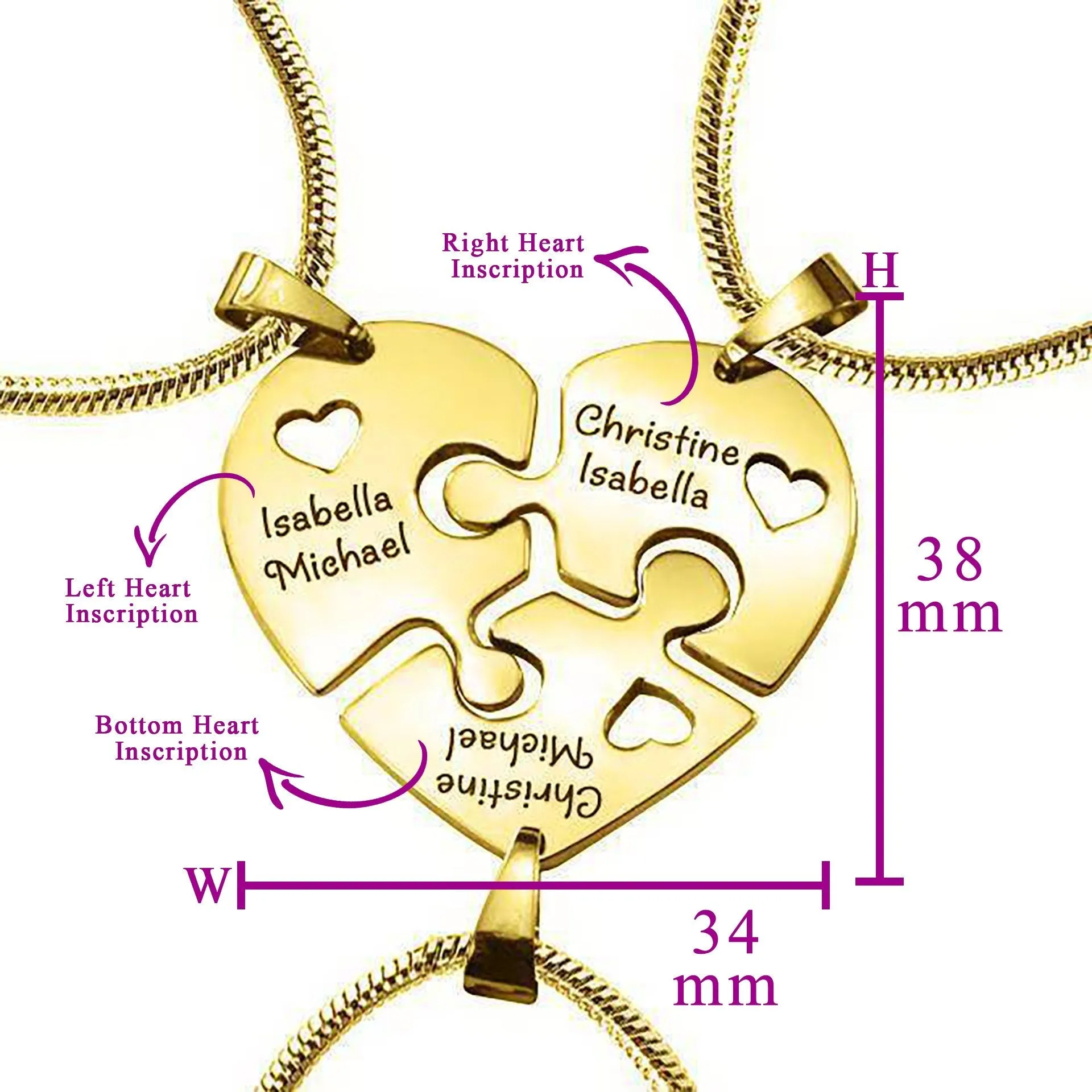 Triple Heart Puzzle