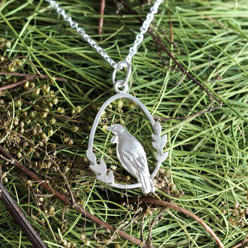 Tui Bird Necklace