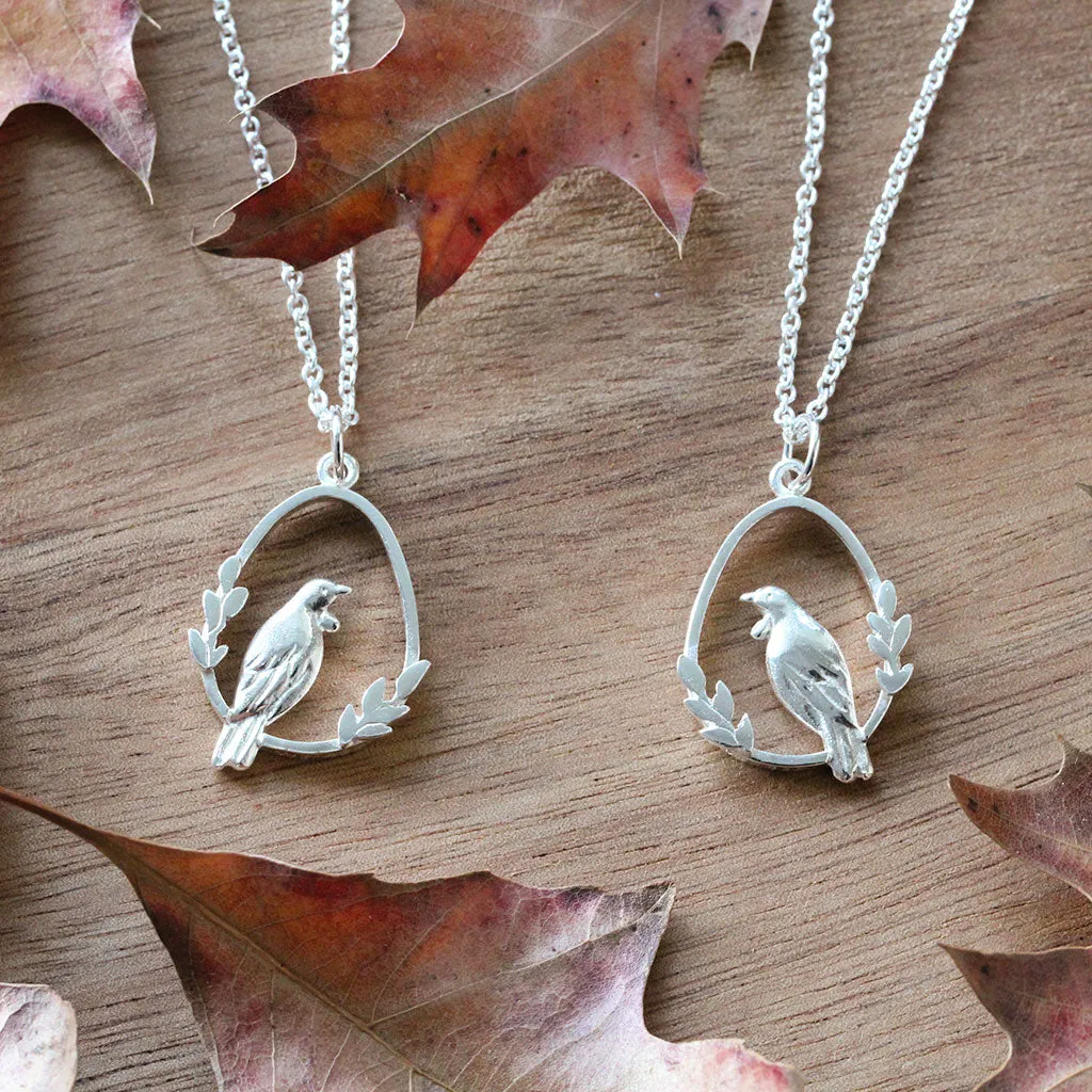 Tui Bird Necklace