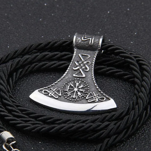 Vegvisir Axe Pendant