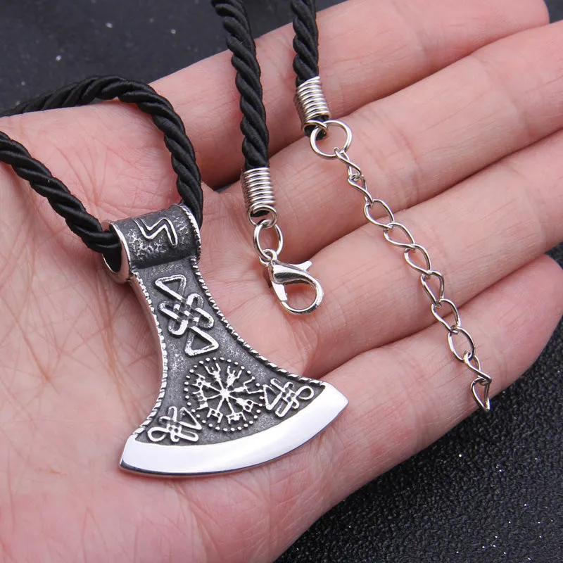 Vegvisir Axe Pendant