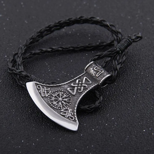 Vegvisir Axe Pendant