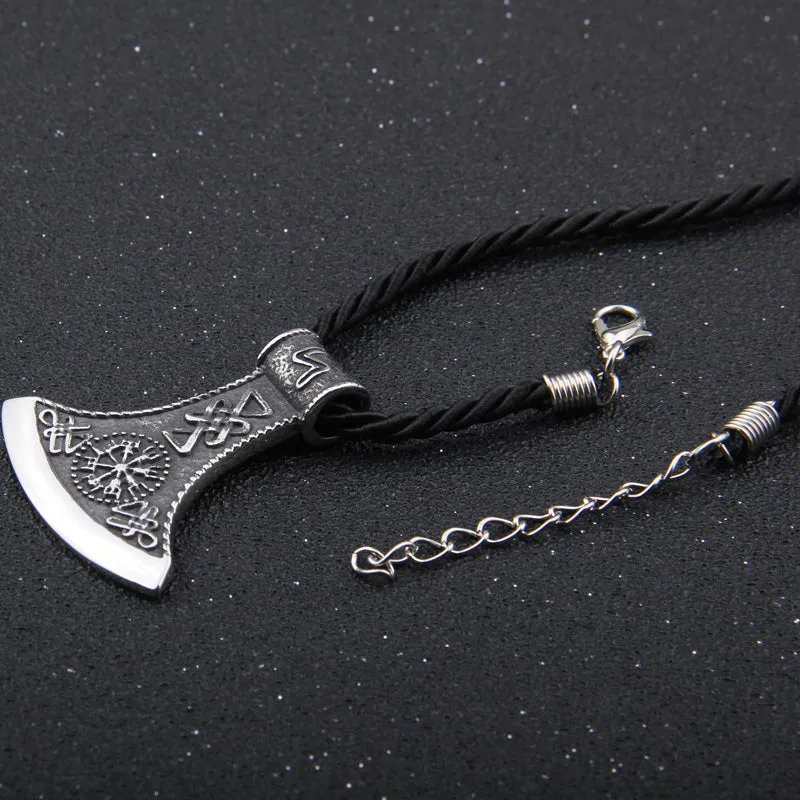 Vegvisir Axe Pendant
