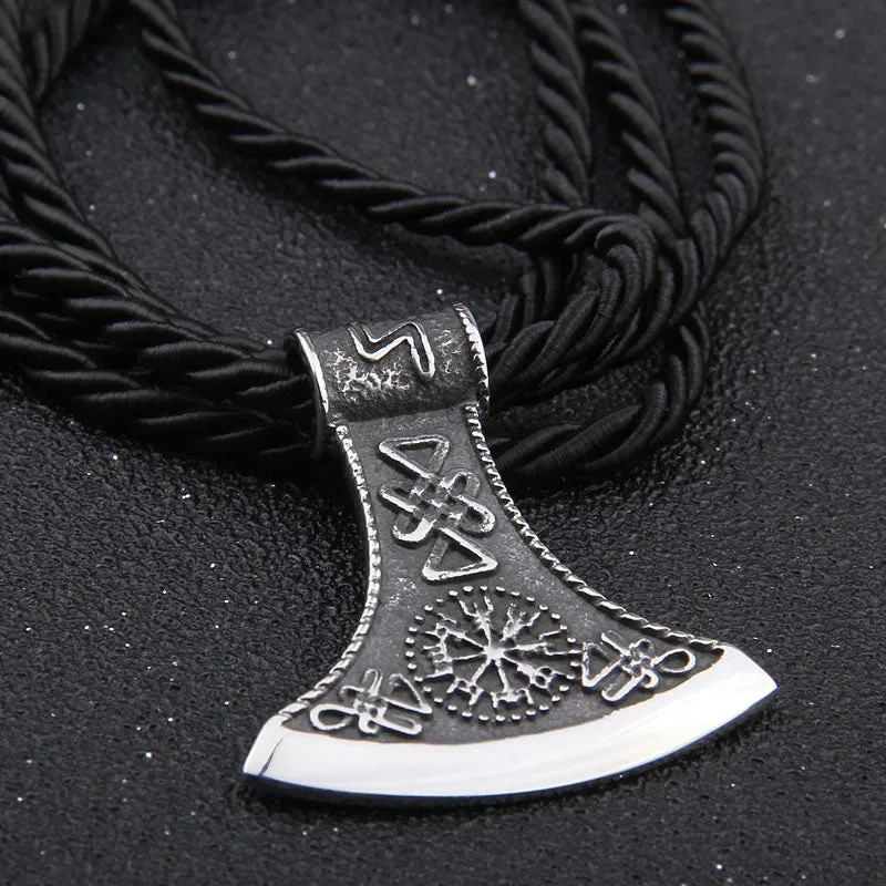 Vegvisir Axe Pendant