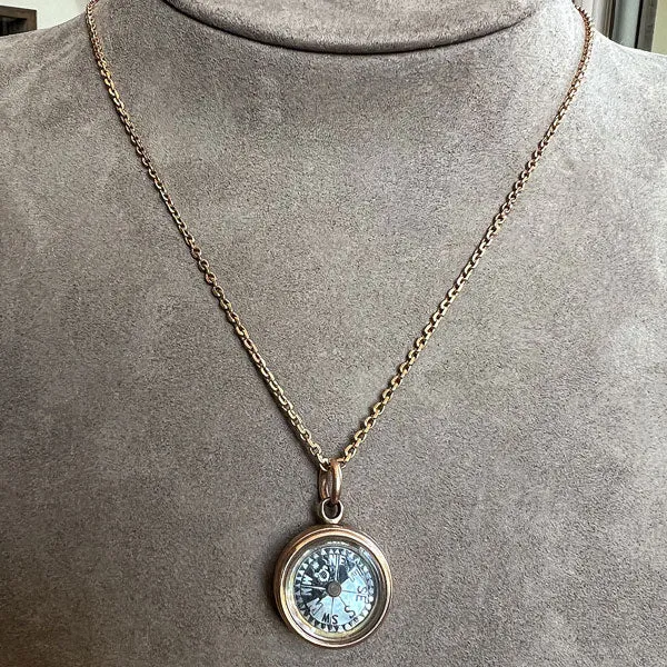 Victorian Compass Pendant