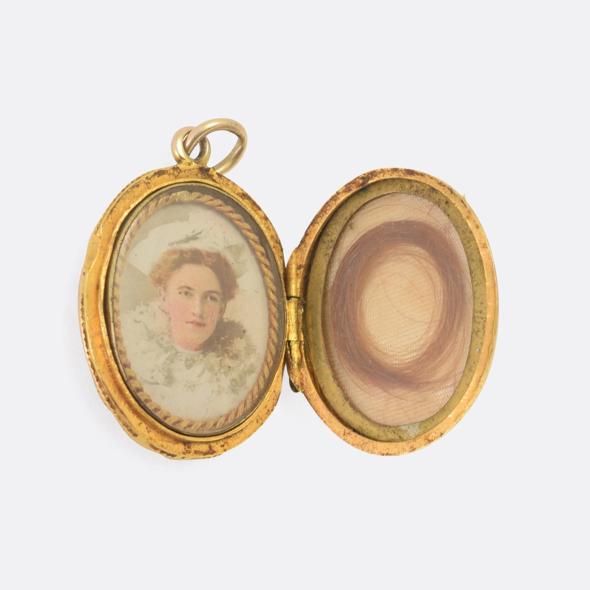 Victorian Gold Anchor Locket