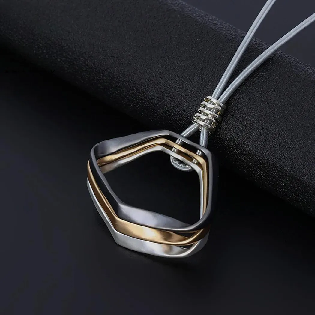 Vintage Chunky Long Chains New in Korean Fashion Necklace for Women