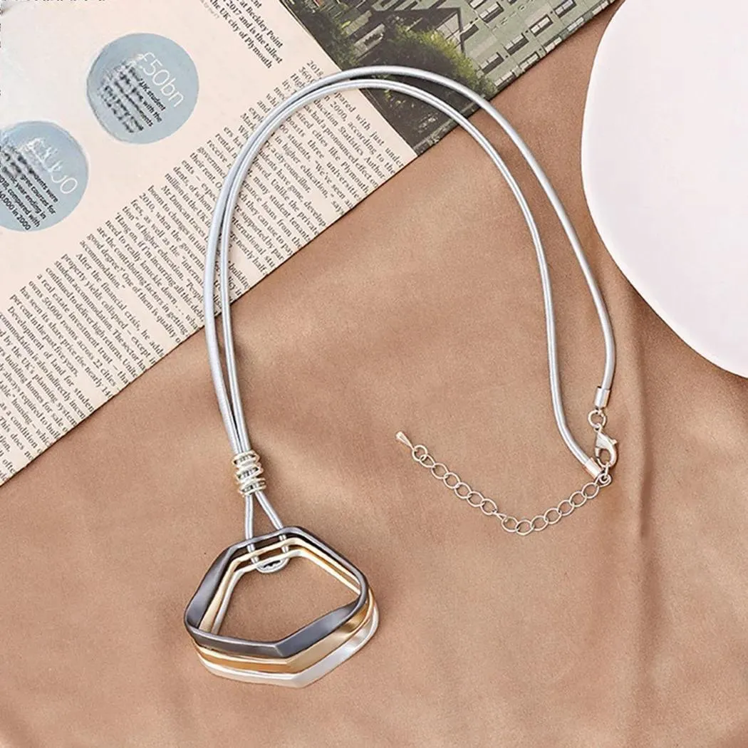 Vintage Chunky Long Chains New in Korean Fashion Necklace for Women