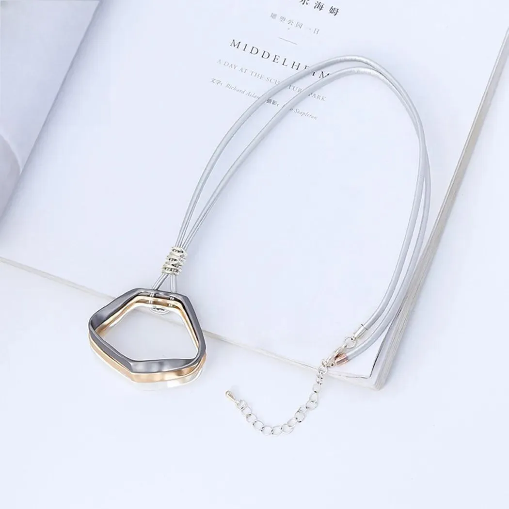 Vintage Chunky Long Chains New in Korean Fashion Necklace for Women