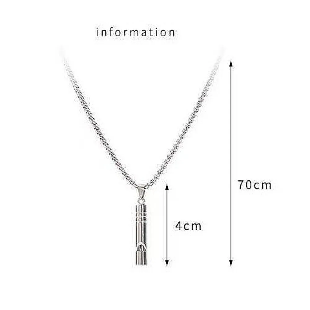 Whistle Pendant Necklace