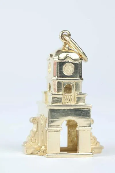 Worth Avenue Clock Tower in Gold