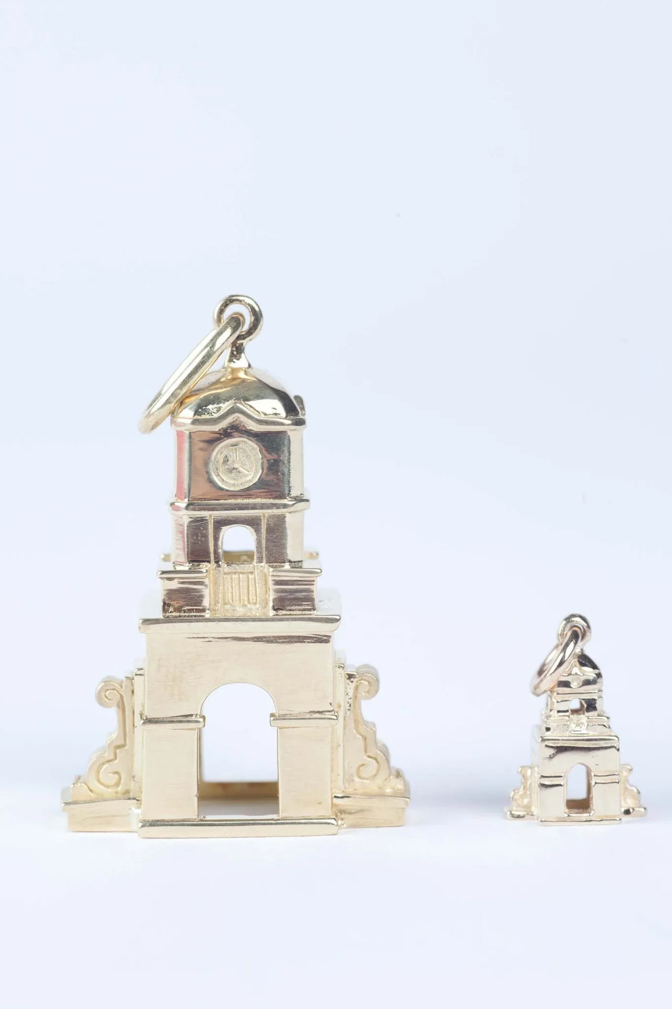 Worth Avenue Clock Tower in Gold