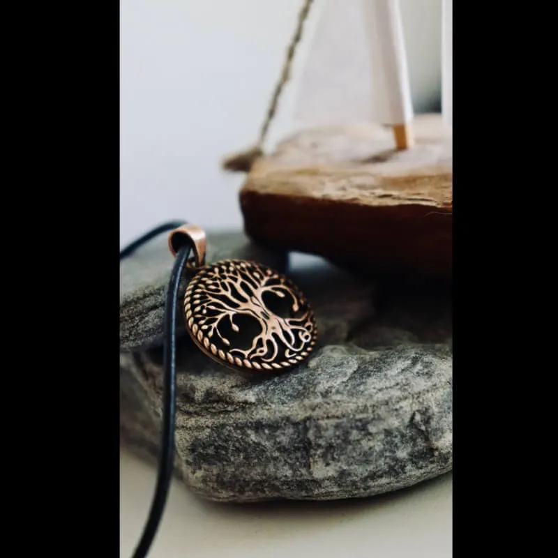 Yggdrasil Tree Of Life Bronze Pendant