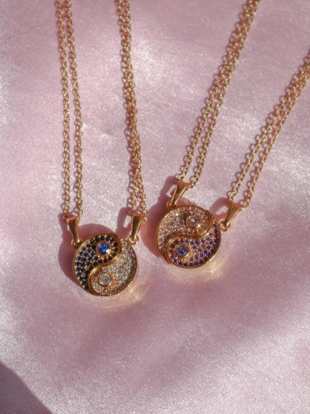 Yin-Yang Friendship Necklaces
