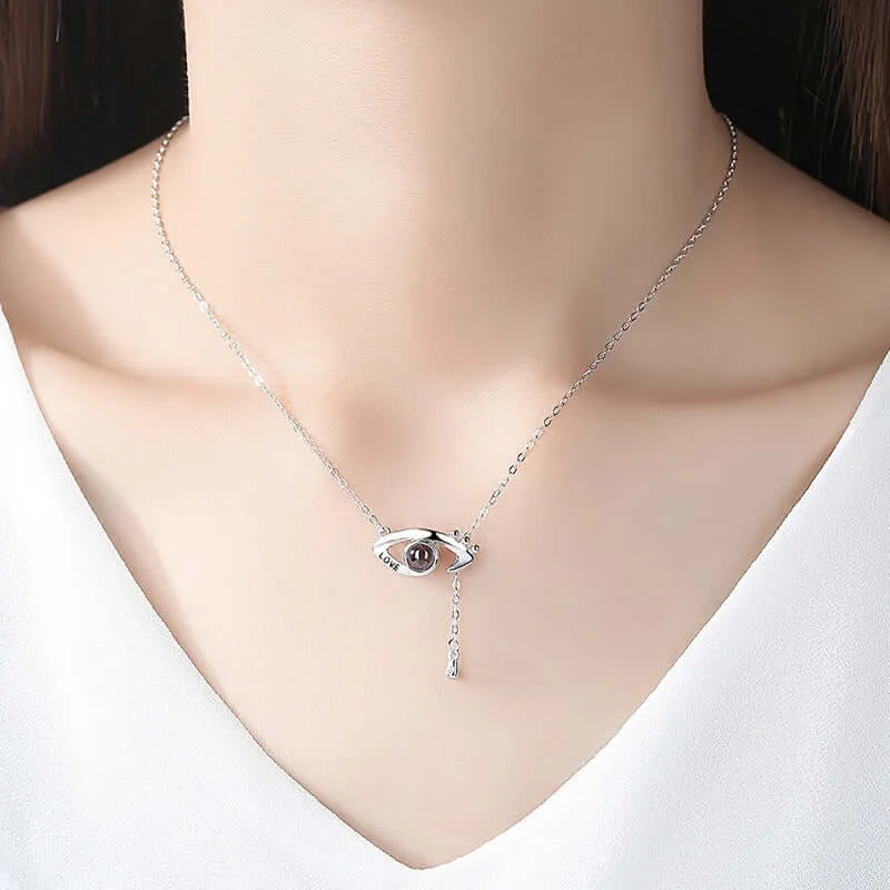 ‘’You Are The Only One In My Eyes‘’ Necklace With Picture Inside